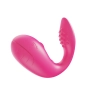 Vibrador em U com Aplicativo à Longa Distância e 10 Modos de Vibração com Estimulador na Ponta Pink - YOUVIBE