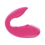 Vibrador em U com Aplicativo à Longa Distância e 10 Modos de Vibração com Estimulador na Ponta Pink - YOUVIBE