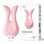 Vibrador Feminino We Love para Penetração e Estimulador Clitoriano - Lilo 