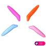 Vibrador Golfinho Ponto G Colorido