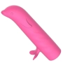 Vibrador Golfinho Ponto G Recarregável 12 Modos de Vibrações Pink - Tina