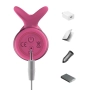 Vibrador Golfinho Ponto G Recarregável 12 Modos de Vibrações Pink - Tina
