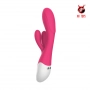 Vibrador Lena NV Toys com Estimulador Clitoriano e 10 Modos de Vibração