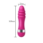 Vibrador Multivelocidade com Anéis Massageadores