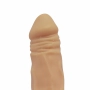 Vibrador Pênis de Borracha Flexível 18 x 4 cm