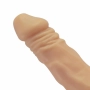 Vibrador Pênis de Borracha Flexível 18 x 4 cm