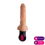 Vibrador Pênis de Borracha Flexível 18 x 4 cm