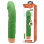 Vibrador Pênis de Borracha Verde 22,5 x 4,5 cm