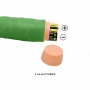 Vibrador Pênis de Borracha Verde 22,5 x 4,5 cm