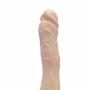 Vibrador Pênis Realístico em CyberSkin Vai e Vem Inflável 18 x 3,8 cm