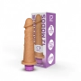 Vibrador Pênis Realístico Recarregável Via USB 12 Vibrações 18 x 4,4 cm - Sexy Fantasy