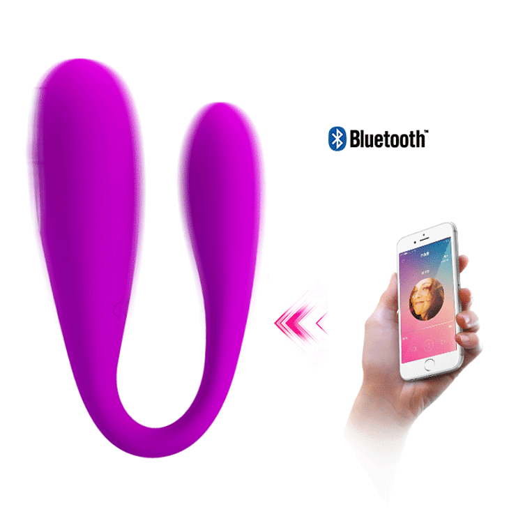 Vibrador para Casal Bluetooth Pretty Love August