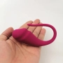 Vibrador para Casal via APP Formato U e Glande com 10 Modos de Vibração