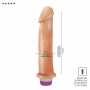 Vibrador Pênis de Borracha 22 x 5,8 cm 1830CB