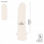 Consolo Vibrador Pênis de Borracha com Ventosa 15,3 x 4 cm 1431CVB