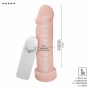 Vibrador Pênis Realístico em Cyber com Vibro e Vértebra 18 x 5 cm 1510122