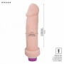 Vibrador Pênis Realístico em Cyber Skin 18 x 5 cm 101647CB