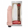 Vibrador Pênis Realístico em Cyber Skin 18 x 5 cm 101647CB