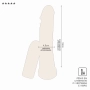 Vibrador Pênis Realístico em Cyber Skin com Vértebra 18 x 4,5 cm 15101.25