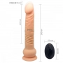 Vibrador Pênis Realístico Vai e Vem com Controle e Ventosa