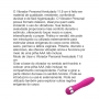 Vibrador Personal Aveludado 11,6 cm