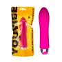 Vibrador Personal Aveludado Recarregável com 10 Modos de Vibração Magenta - YOUVIBE