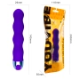 Vibrador Personal Escalonado Recarregável com 10 Modos de Vibrações Roxo - YOUVIBE