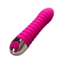Vibrador Personal Textura Anéis Recarregável com 10 Modos de Vibração Magenta - YOUVIBE