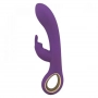 Vibrador Ponto G Com Alça em Metal Dourado Lealso