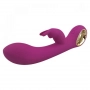 Vibrador Ponto G Com Alça em Metal Dourado Lealso