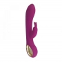 Vibrador Ponto G Com Alça em Metal Dourado Lealso