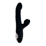 Vibrador Ponto G com Estimulador Clitoriano de Pulsação Preto Vibrador Ponto G com Estimulador Clitoriano de Pulsação Preto