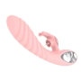 Vibrador Ponto G com Estimulador Clitoriano Rosa Vibrador Ponto G com Estimulador Clitoriano Rosa