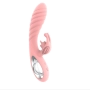 Vibrador Ponto G com Estimulador Clitoriano Rosa Vibrador Ponto G com Estimulador Clitoriano Rosa