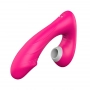 Vibrador Ponto G Com Pulsação e Sugador de Clitóris Fierce-rct - S-Hande