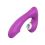 Vibrador Ponto G Com Pulsação e Sugador de Clitóris Fierce-rct - S-Hande