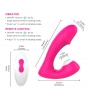 Vibrador Ponto G Com Pulsação e Sugador de Clitóris Fierce-rct - S-Hande