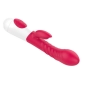 Vibrador Ponto G com Relevo Texturizado e Estimulador Clitoriano com Textura 12 Modos de Vibração