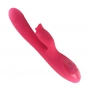 Vibrador Ponto G Rabbit com Língua no Estimulador e Aquecimento