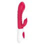 Vibrador Ponto G Recarregável Texturizado e Estimulador Clitoriano com Textura 12 Modos de Vibração