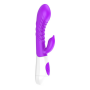 Vibrador Ponto G Recarregável Texturizado e Estimulador Clitoriano com Textura 12 Modos de Vibração