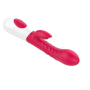Vibrador Ponto G Recarregável Texturizado e Estimulador Clitoriano com Textura 12 Modos de Vibração