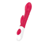Vibrador Ponto G Recarregável Texturizado e Estimulador Clitoriano com Textura 12 Modos de Vibração