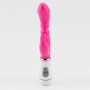 Vibrador Ponto G Recarregavél com 8 Vibrações e Estimulador Clitoriano