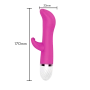 Vibrador Rabbit com Cerdas no Estimulador