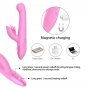Vibrador Rabbit com Língua e 7 modos de Vibração