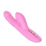 Vibrador Rabbit com Línguas no Estimulador Clitoriano