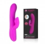 Vibrador Rabbit e Sugador de Clitóris Pretty Love Flirt