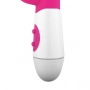 Vibrador Rabbit Ponto G com Duplo Estimulador de Clitóris