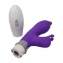 Vibrador Rabbit Ponto G e Clitóris Slug